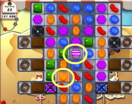 Candy Crush Level 170 tip