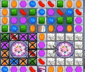 Candy Crush Level 381 tip