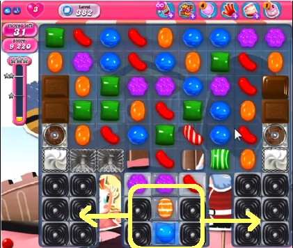Candy Crush Level 382 tip