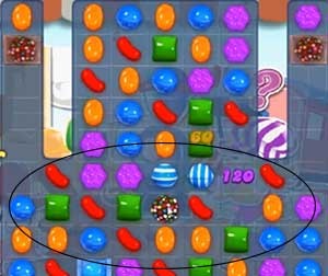 Candy Crush Level 441 cheats