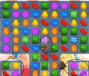Candy Crush Level 480 cheats
