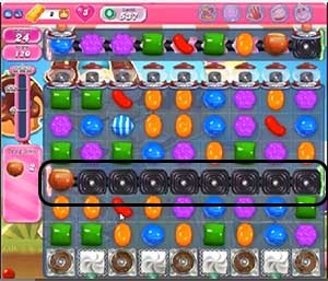 Candy Crush Level 537 cheats