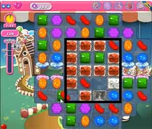 Candy Crush Level 151 tip