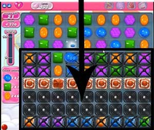 Candy Crush Level 435 cheats