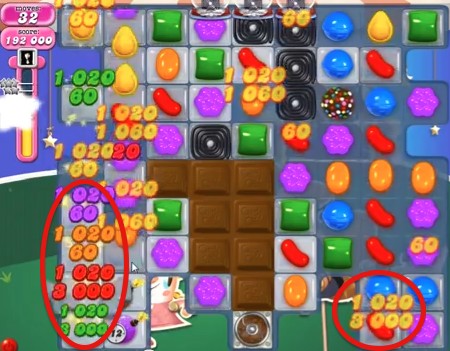 Candy Crush Level 545 tip