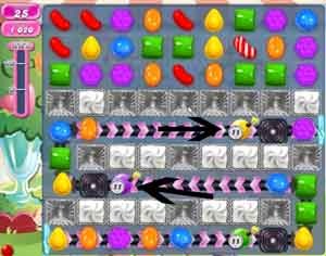 Candy Crush Level 582 cheats