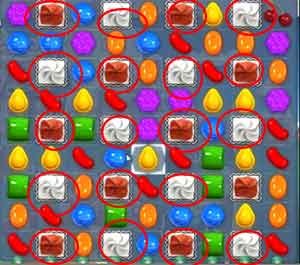 Candy Crush Level 148 cheats