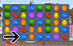 Candy Crush Level 1 tip
