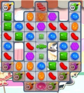 Candy Crush Level 1070 tip