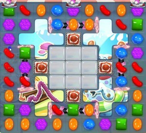 Candy Crush Level 1081 tip