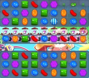 Candy Crush Level 1167 tip