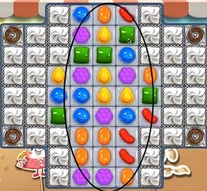 Candy Crush Level 167 tip