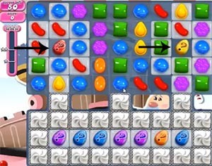 Candy Crush Level 385 tip