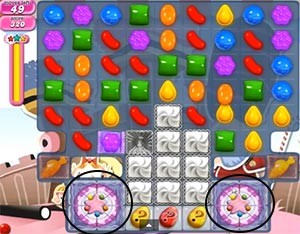 Candy Crush Level 394 cheats
