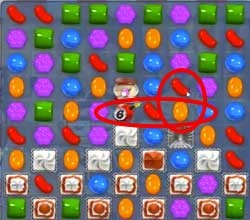 Candy Crush Level 529 tip
