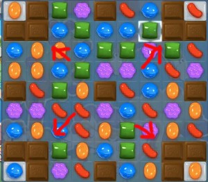 Candy Crush Level 63 tip