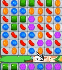 Candy Crush Level 75 tip