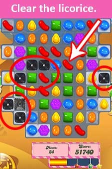 Candy Crush Level 125 tip
