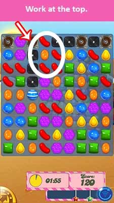 Candy Crush Level 159 tip