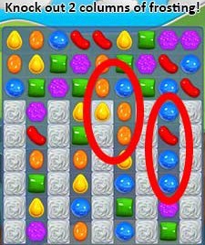 Candy Crush Level 23 tip