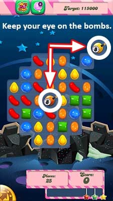 Candy Crush Level 97 tip