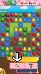 Candy Crush Level 34 tip