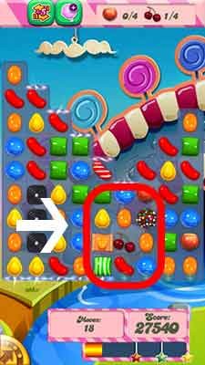 Candy Crush Level 87 tip