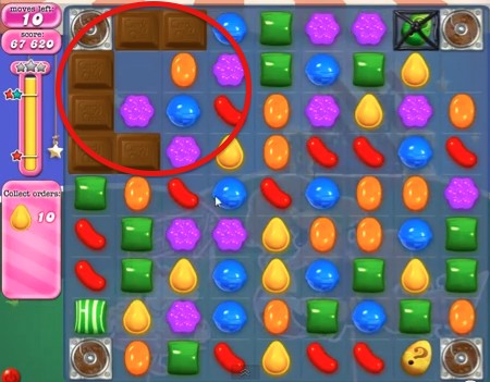 Candy Crush Level 512 tip