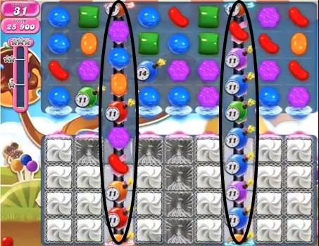 Candy Crush Level 541 tip