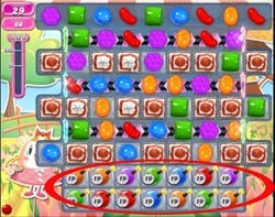 Candy Crush Level 595 tip