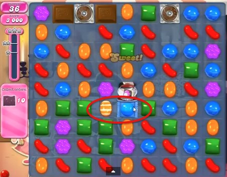 Candy Crush Level 522 tip