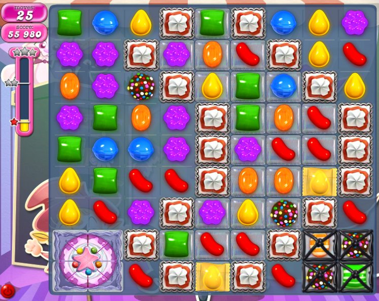 candy crush level 1087 cheats
