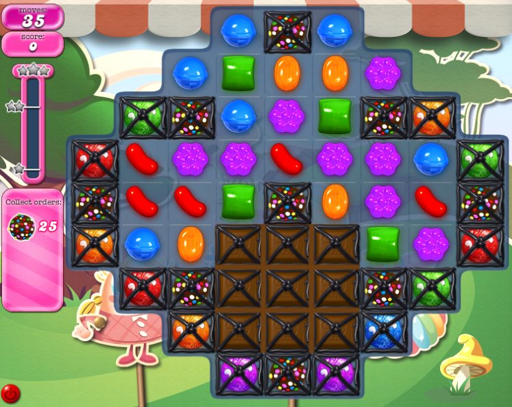 candy crush level 1135 cheats