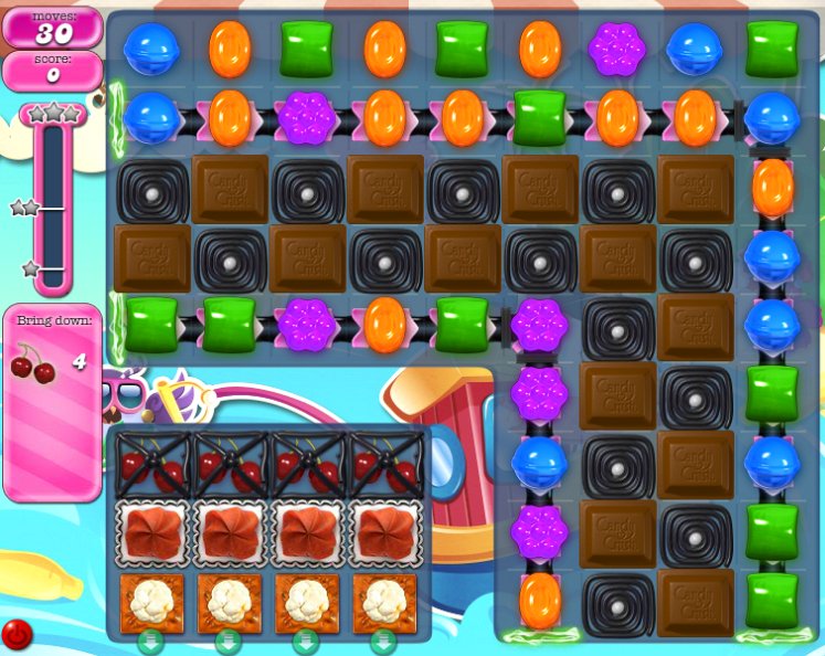 candy crush level 1165 cheats