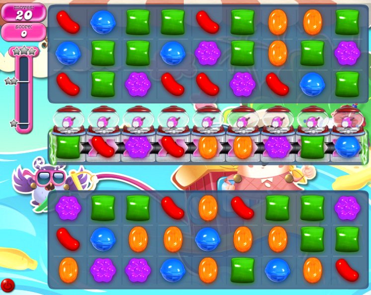 candy crush level 1167 cheats