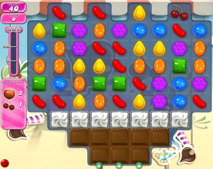 candy crush level 117 cheats