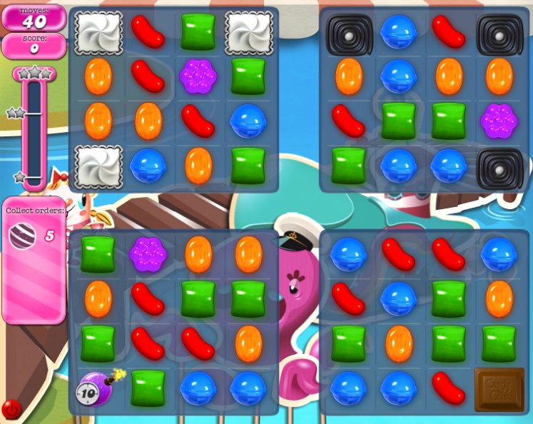 candy crush level 131 cheats