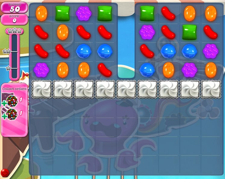 candy crush level 132 cheats