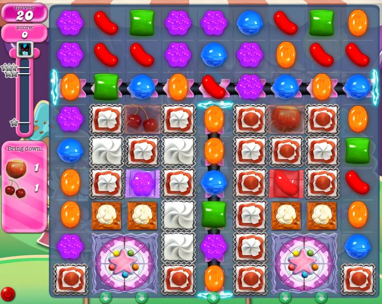 candy crush level 1355 cheats