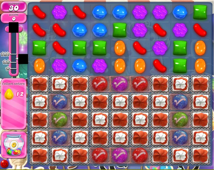 candy crush level 1412 cheats