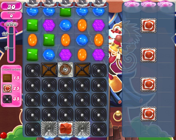 candy crush level 1490 cheats