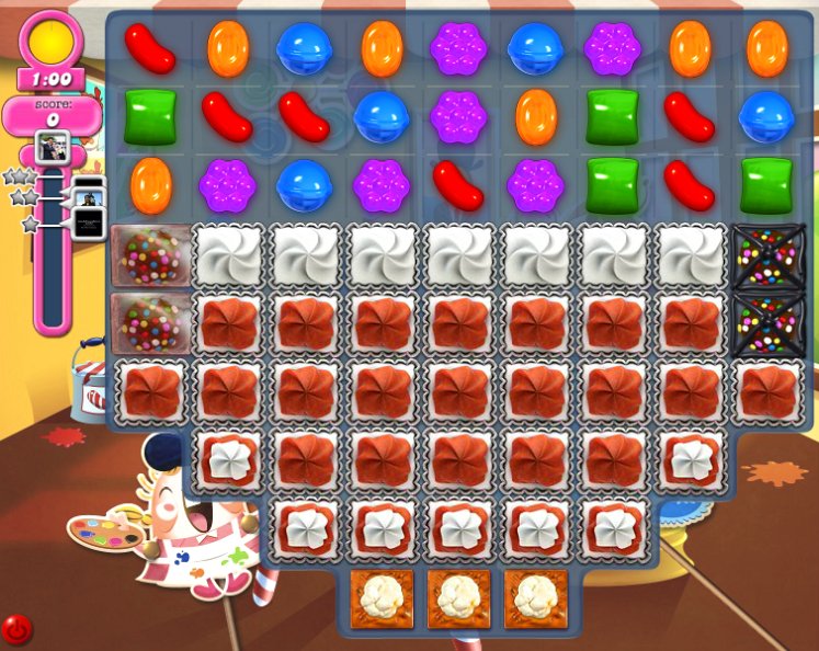 candy crush level 1575 cheats
