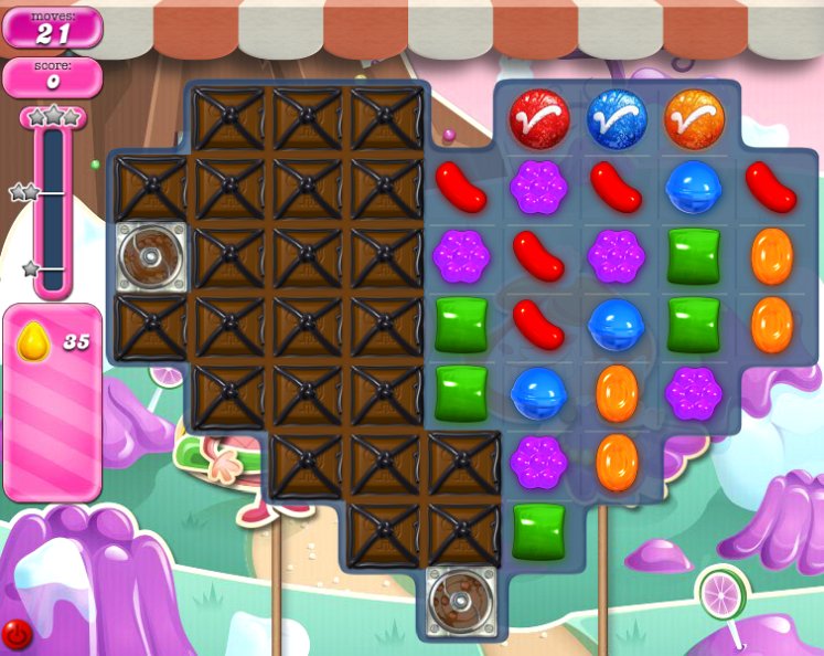 candy crush level 2033 cheats