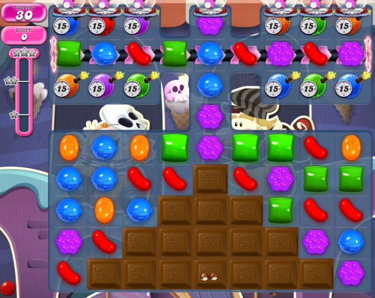 candy crush level 2055 cheats