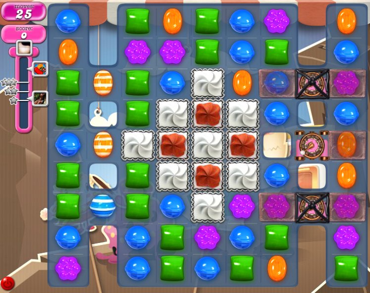 candy crush level 2160 cheats