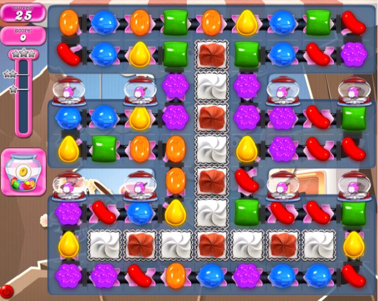 candy crush level 2165 cheats
