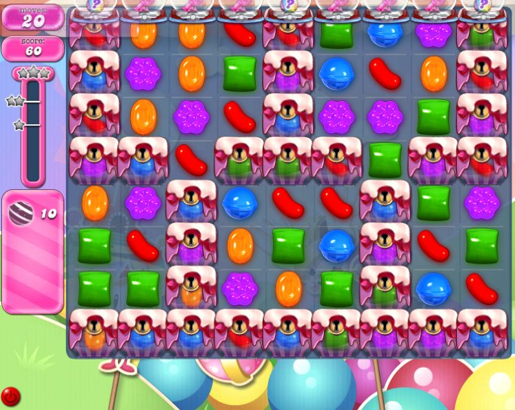 candy crush level 2207 cheats