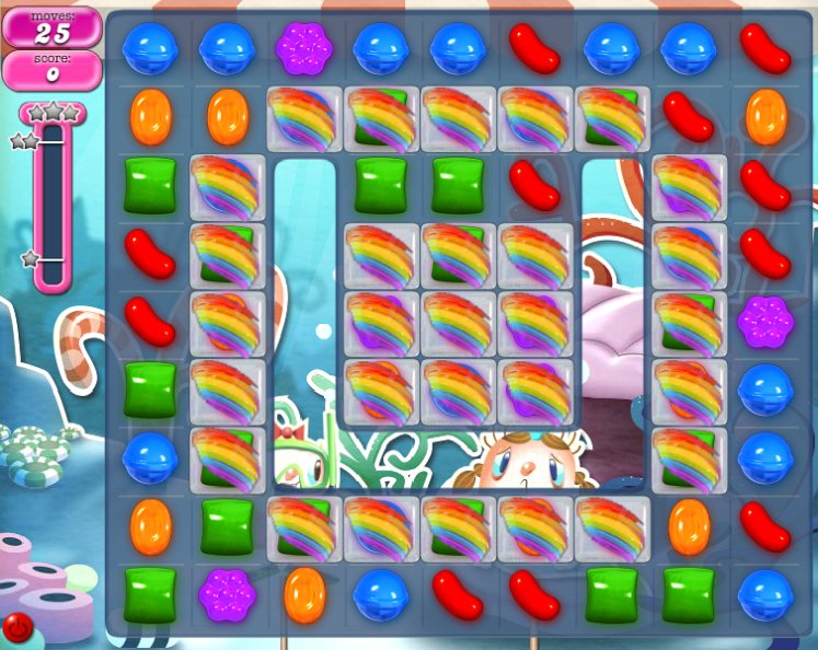 candy crush level 310 cheats
