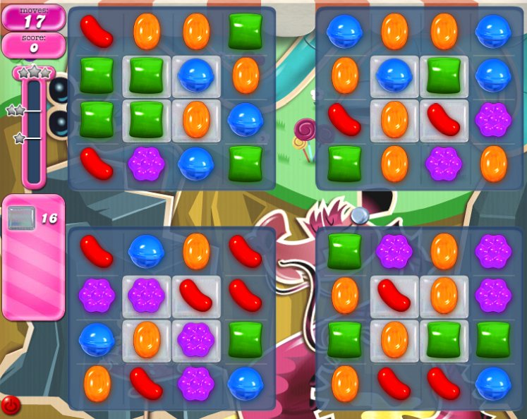 candy crush level 33 cheats