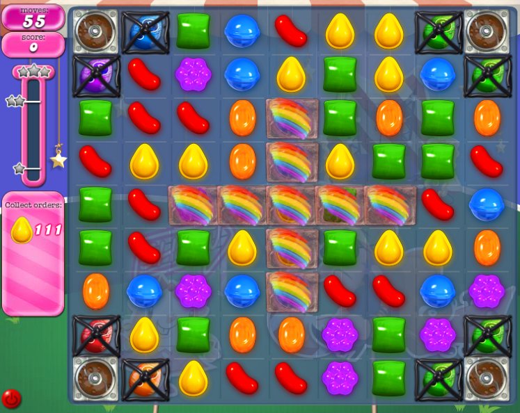 candy crush level 408 cheats